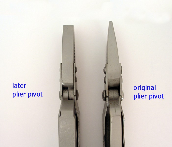 MultiMaster plier pivots